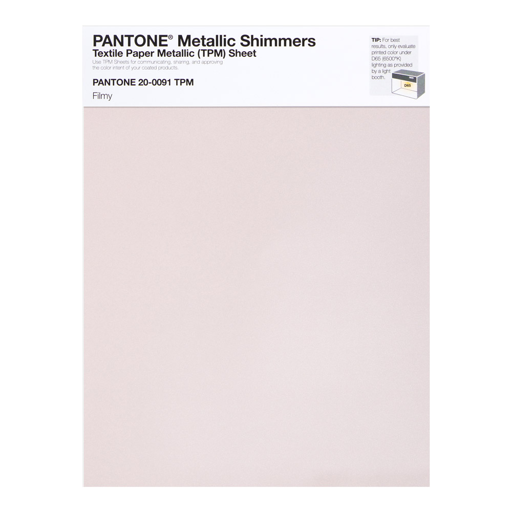 Pantone Metallic Shimmer 20-0091 Filmy