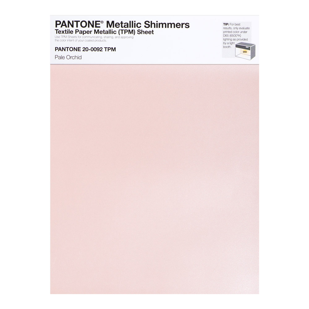 Pantone Metallic Shimmer 20-0092 Pale Orchid