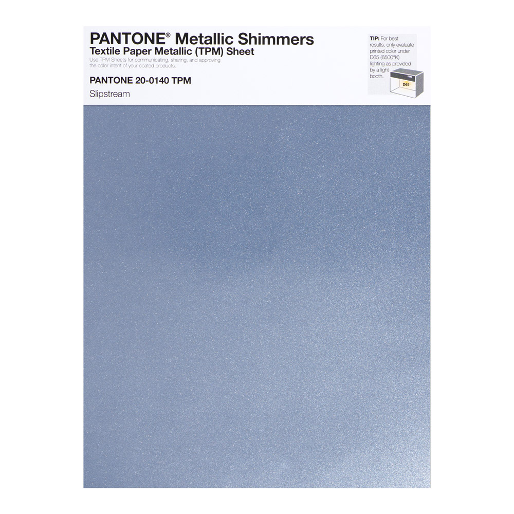 Pantone Metallic Shimmer 20-0140 Slipstream