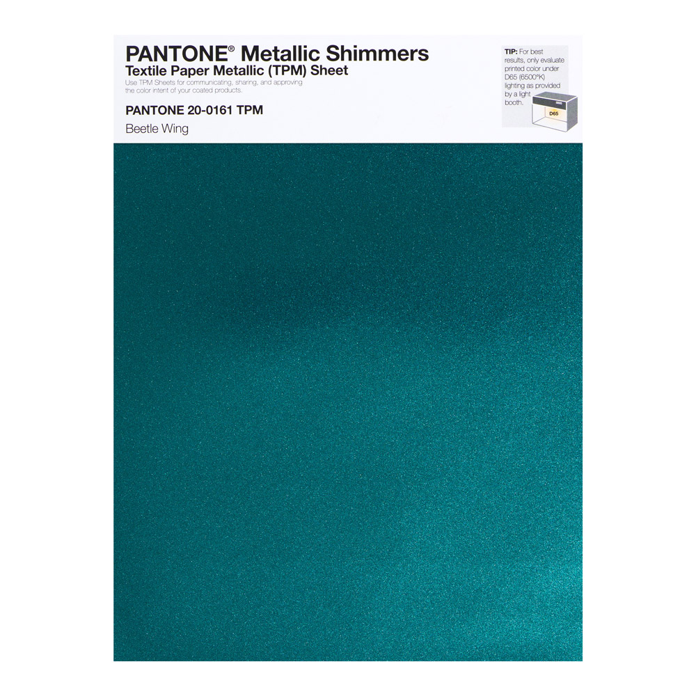 Pantone Metallic Shimmer 20-0161 Beetle Wing