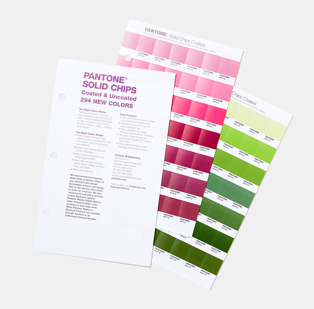 Pantone Chip Page (Orange Book) 122U