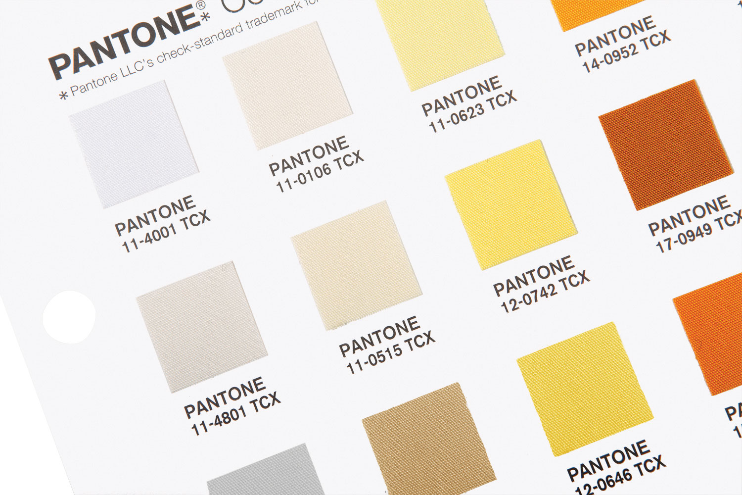 Pantone Cotton Planner Supplement FHIC310