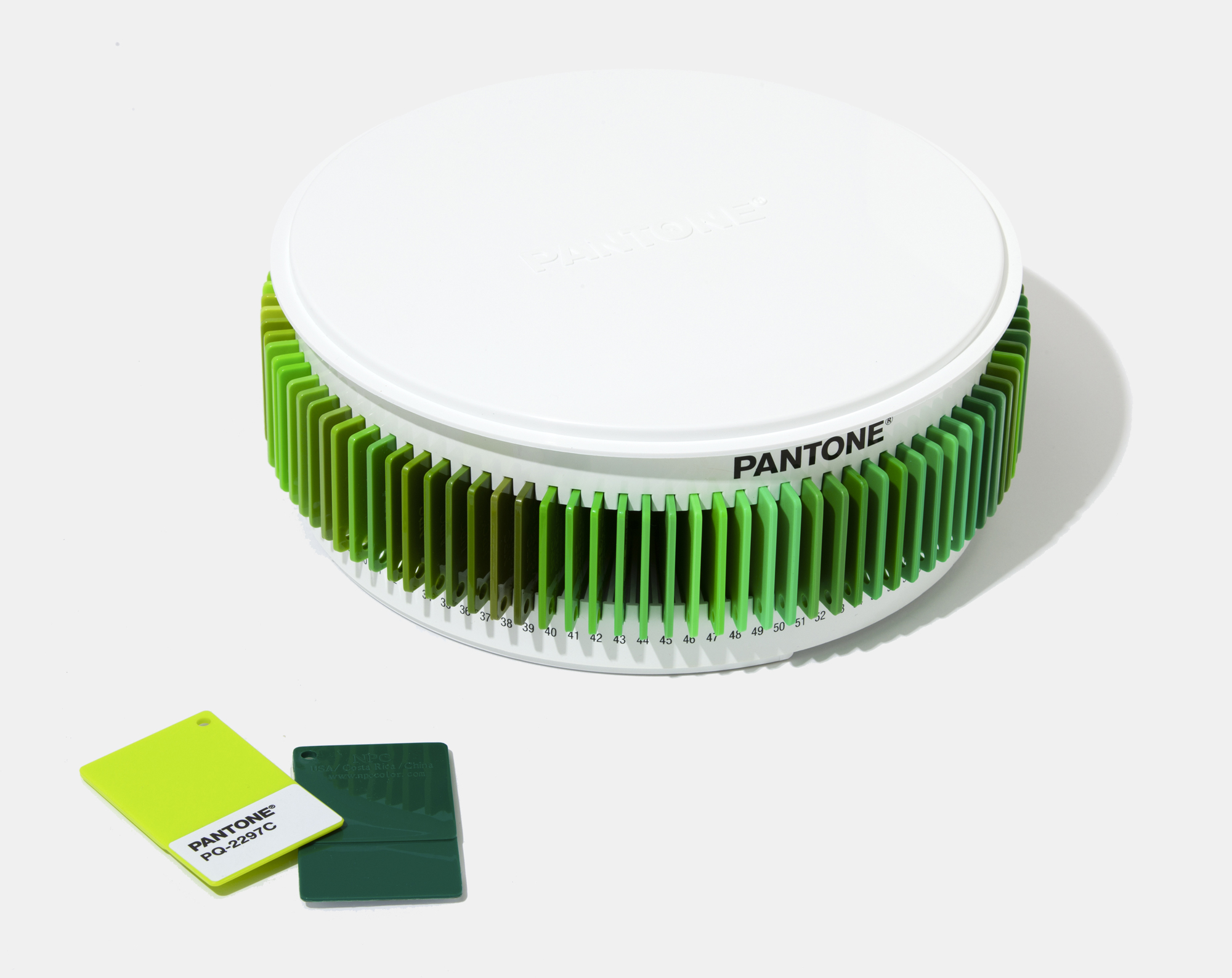 Pantone Plastics Green Color Set