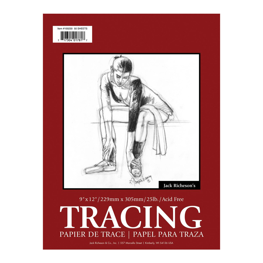 Richeson Tracing Pad 9X12 25lb 50/sht