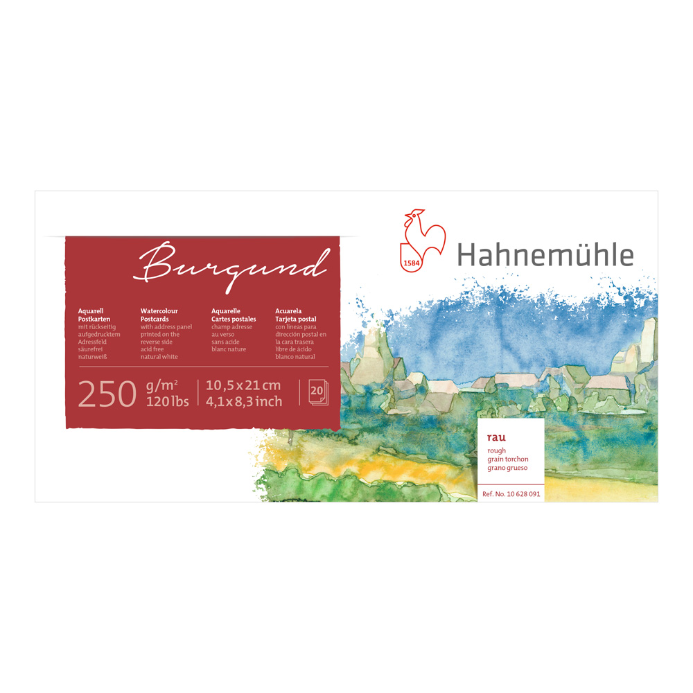 Hahnemuhle 30 W/C Postcard Pad 250gsm C Press