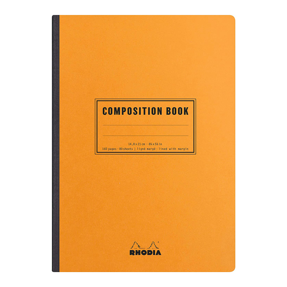 Rhodia Composition Book 6X8.25 Lined Orange