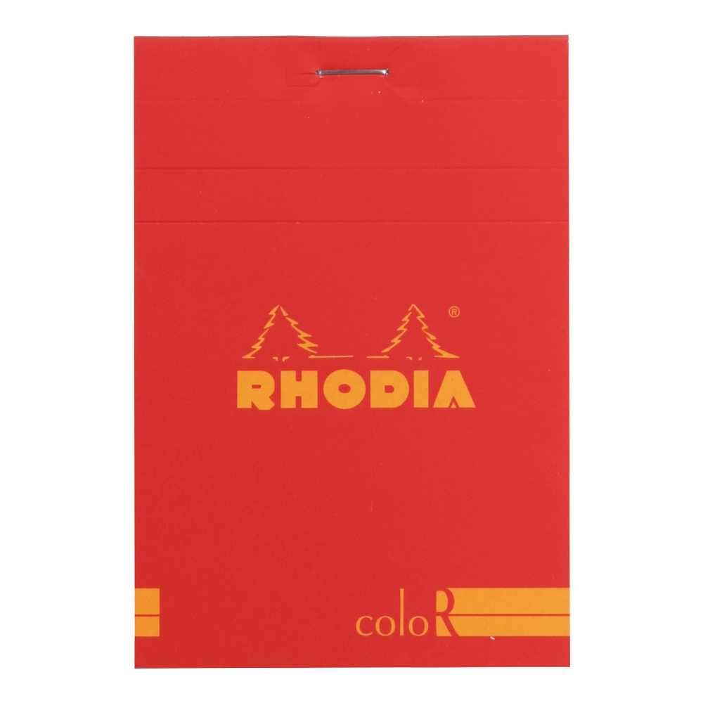 Rhodia Color Pad Ln 3.4x4.75 Poppy 12973C