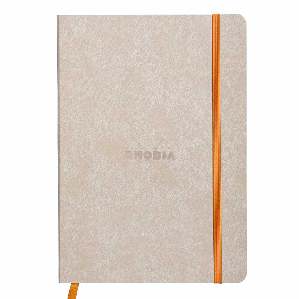 Rhodiarama Notebook Beige 6X8.25 Lined