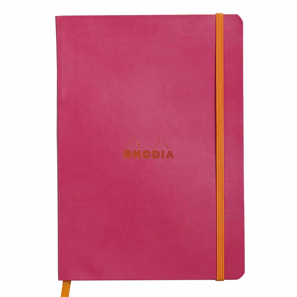 Rhodiarama Notebook Raspberry 6X8.25 Lined