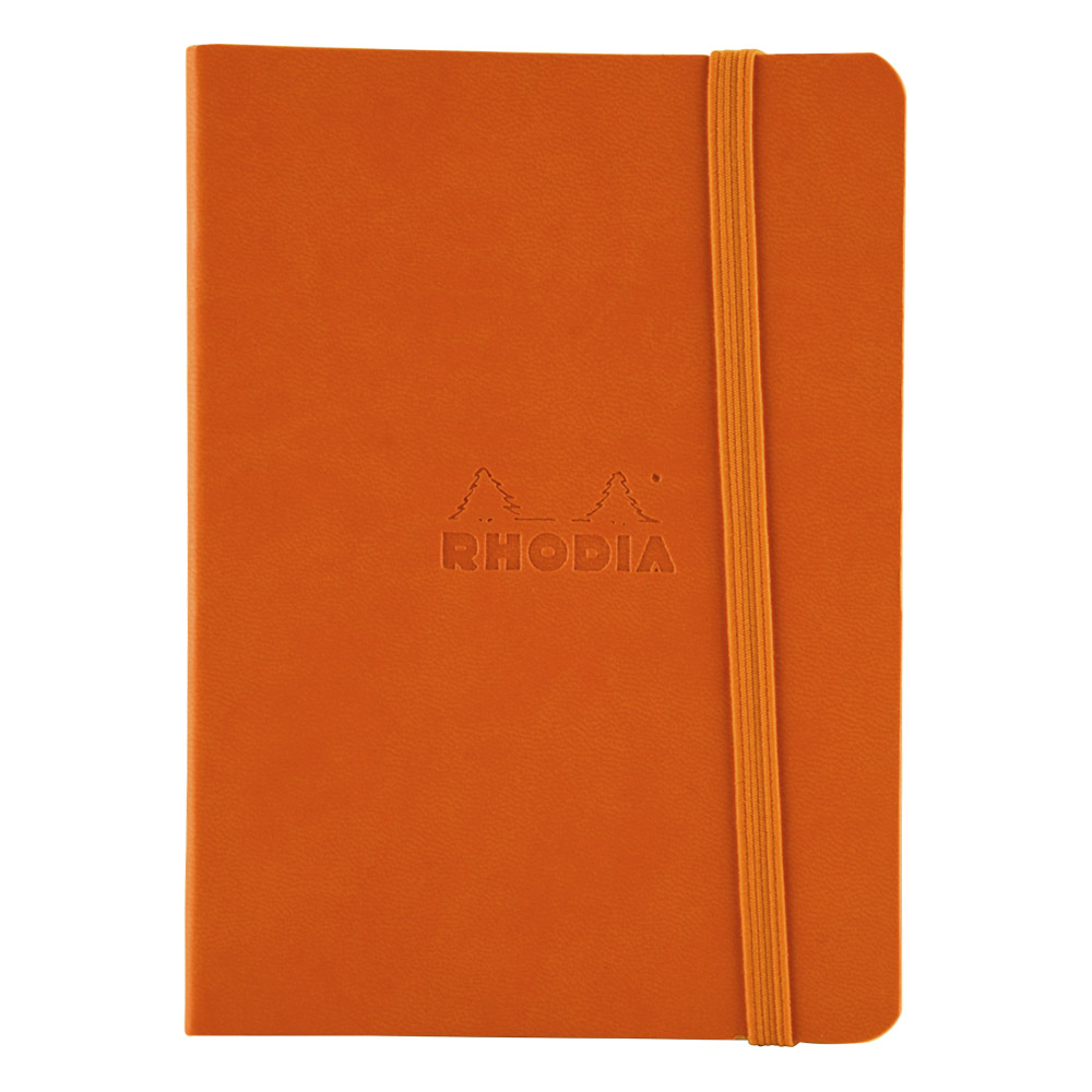 Rhodiarama Dot 4X6 inch Tangerine Notebook