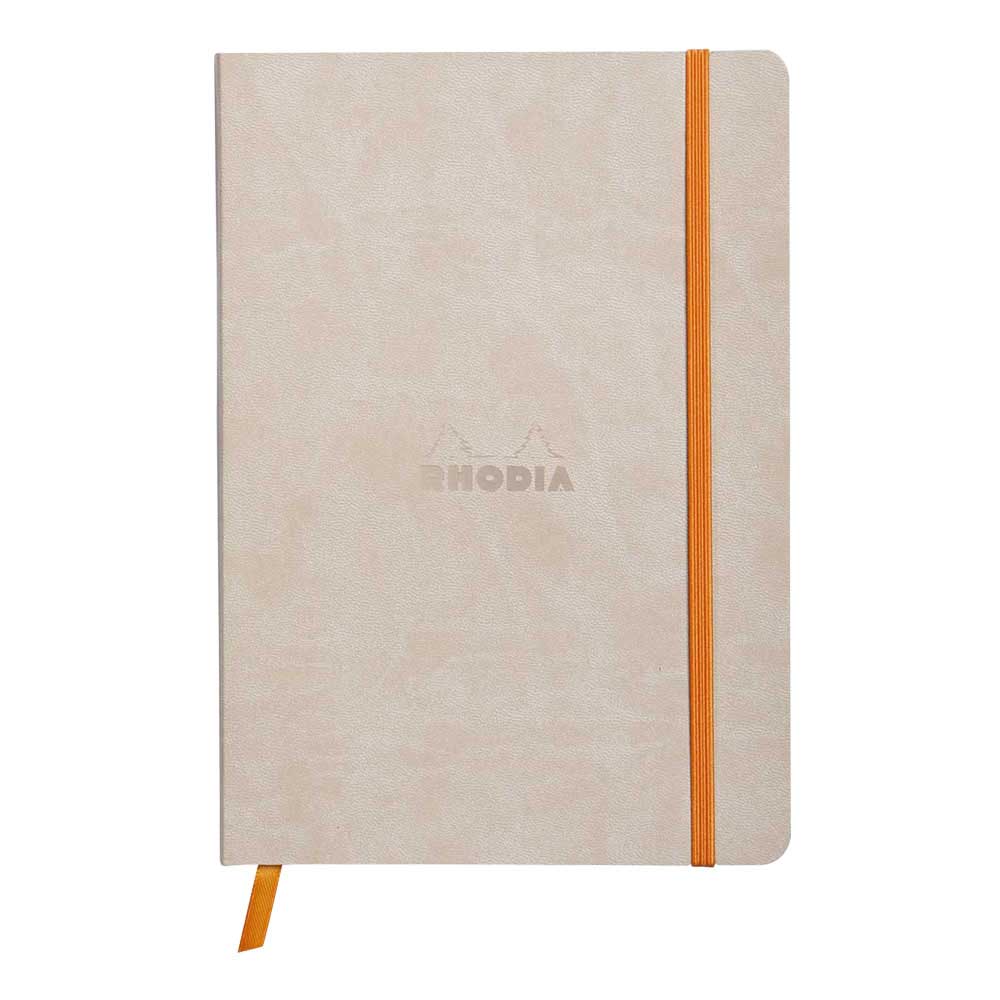 Rhodiarama Dot 6X8.25 inch Beige Notebook