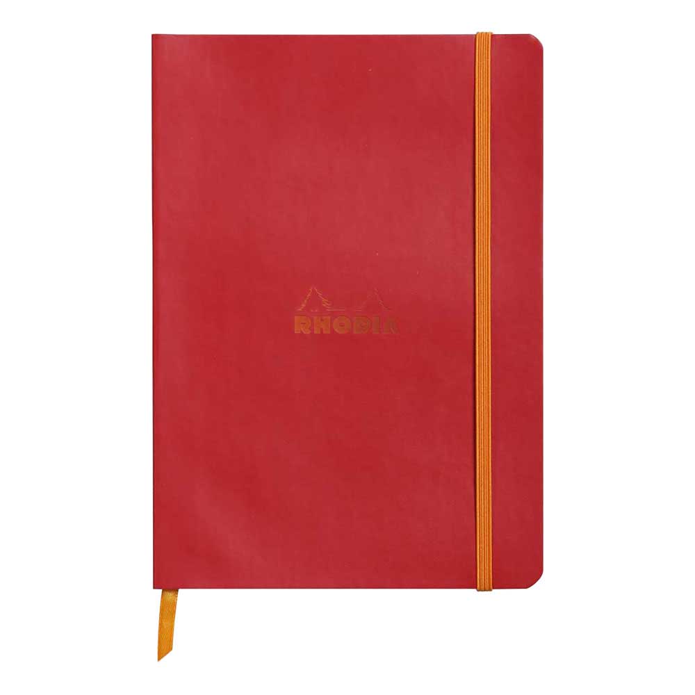 Rhodiarama Dot 6X8.25 inch Poppy Notebook