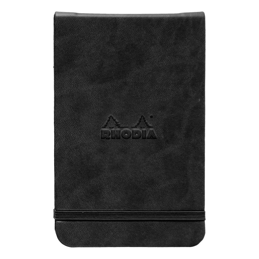 Rhodia Black Webnotepad 3.5X5.5 Dot