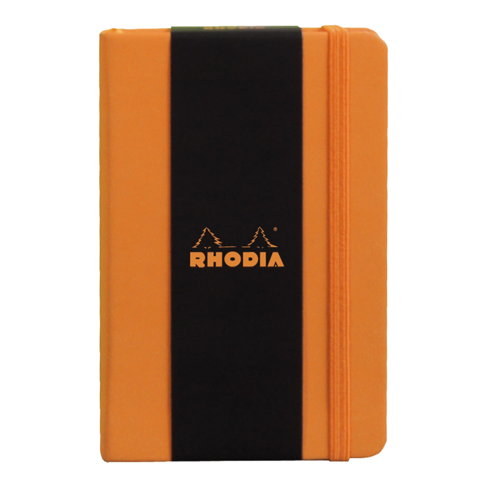 Rhodia Orange Webnotebook 5.5X8.25 Blank