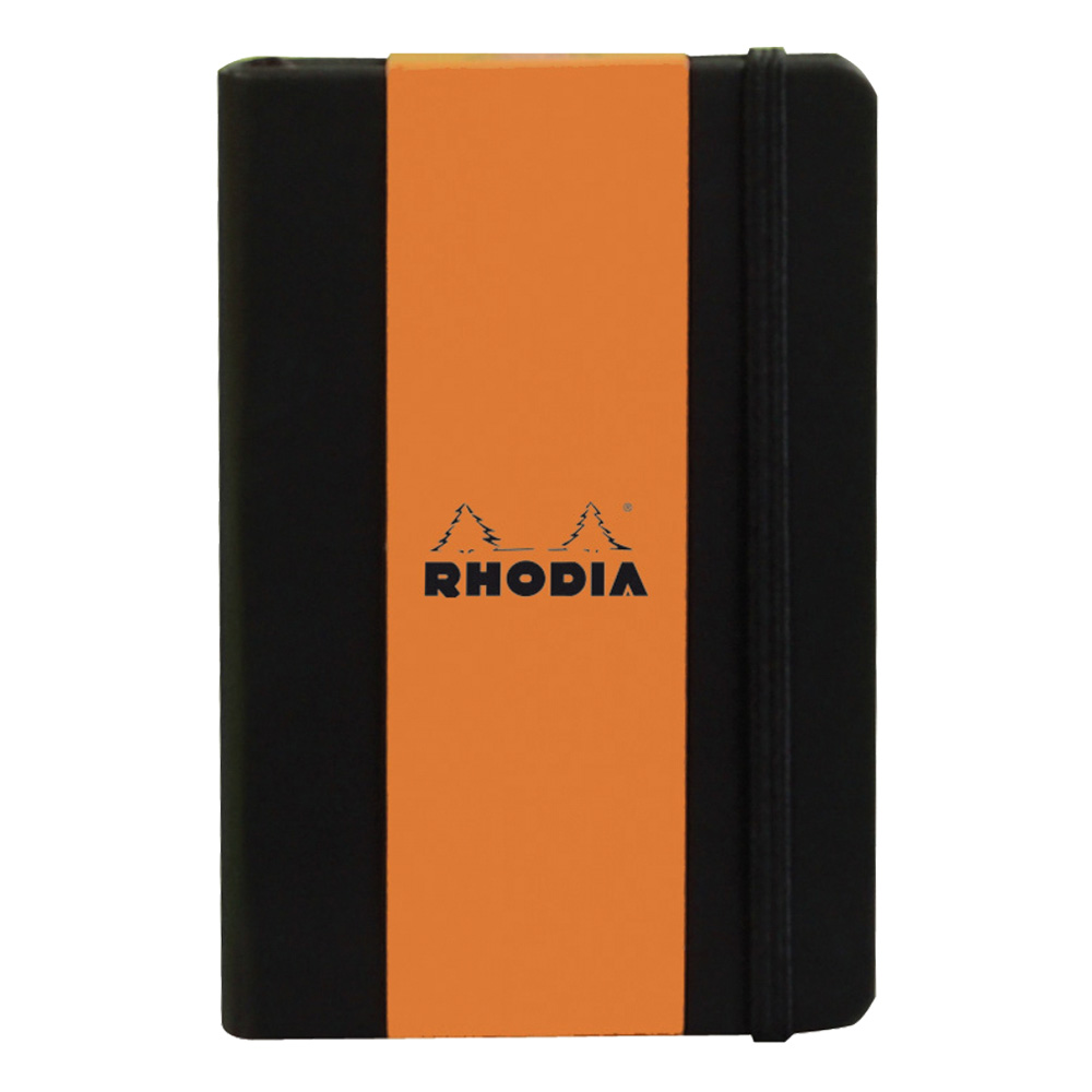 Rhodia Black Webnotebook 3.5X5.5 Blank