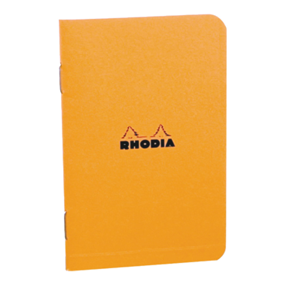 Rhodia Staplebound Notebook 8.25X11.75 Orange