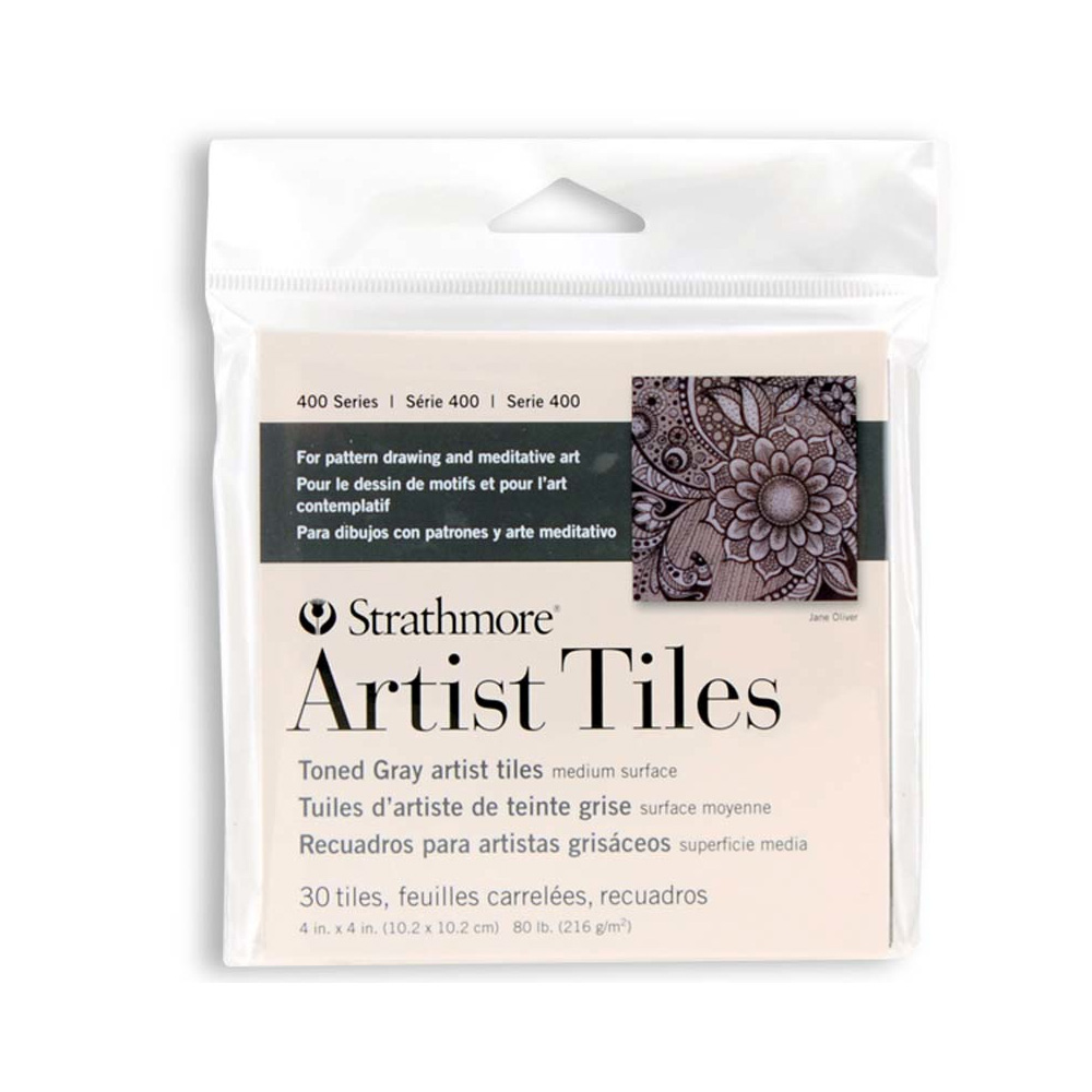 Strathmore Artist Tile Pack Toned Gray