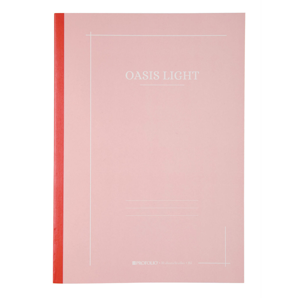 Itoya Oasis Light Notebook Large Rose