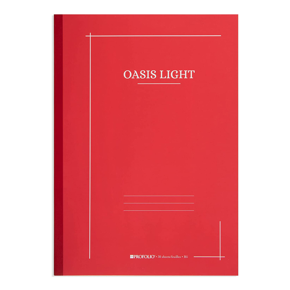 Itoya Oasis Light Notebook Large Tomato