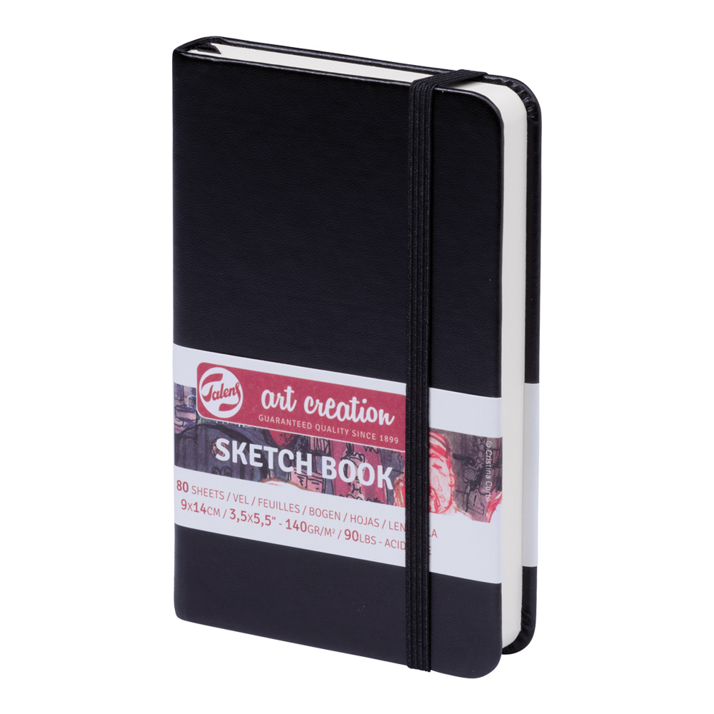 Art Creation Sketchbook Black 3.5 x 5.5