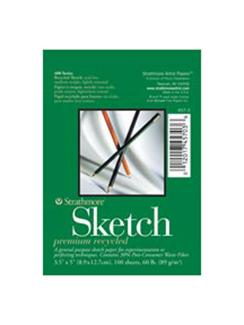 Strathmore 400 Recycled Sketch Pad 5.5X8.5