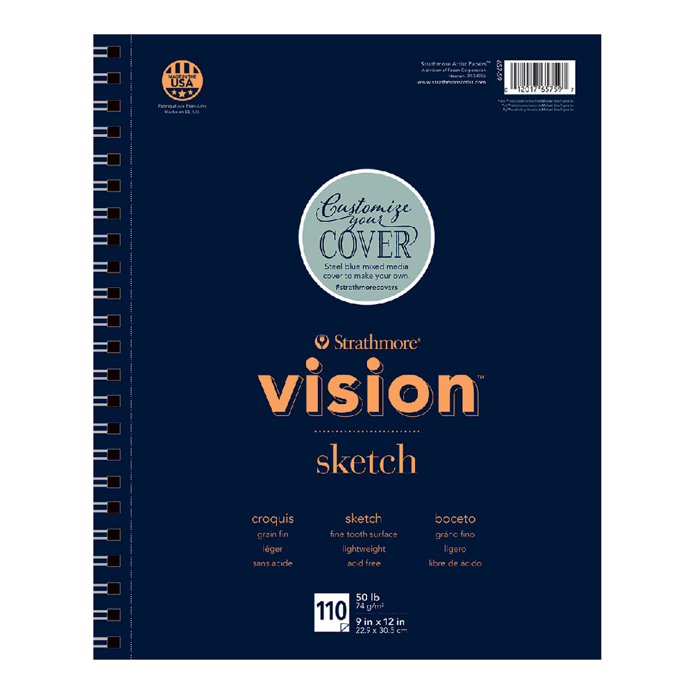 Strathmore Vision Custom Sketch Pad 9x12