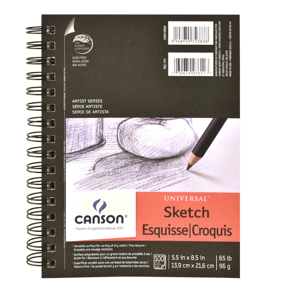 Canson Universal Sketch Pad 5.5X8.5