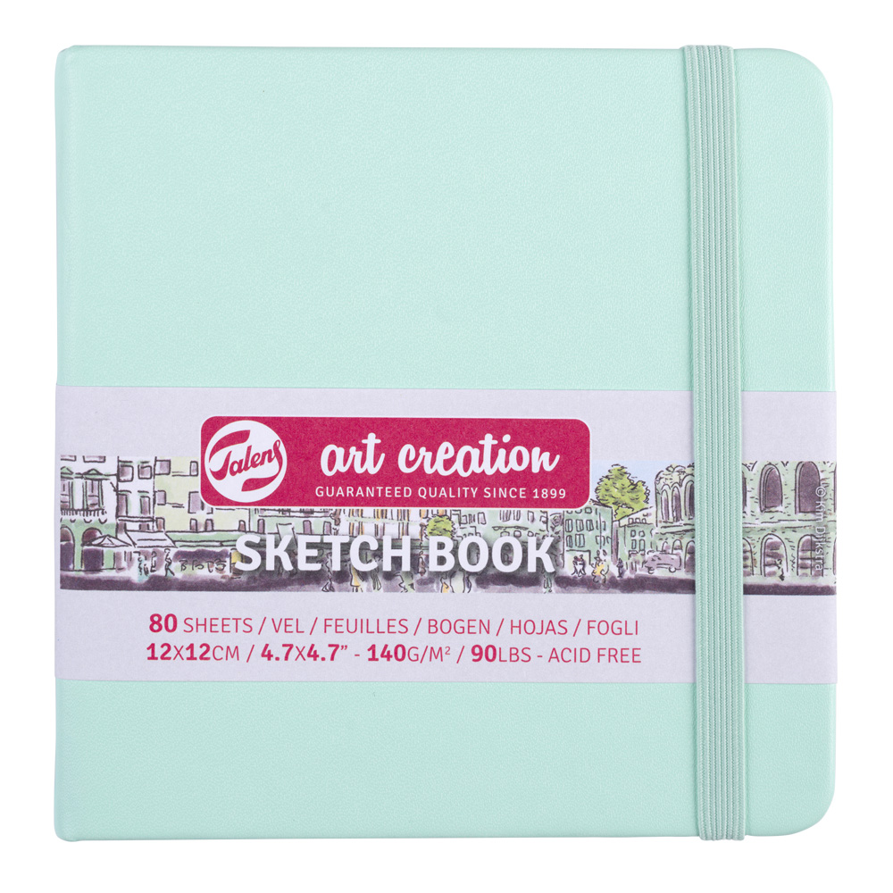 Art Creation Sketchbook Mint 4.7 x 4.7