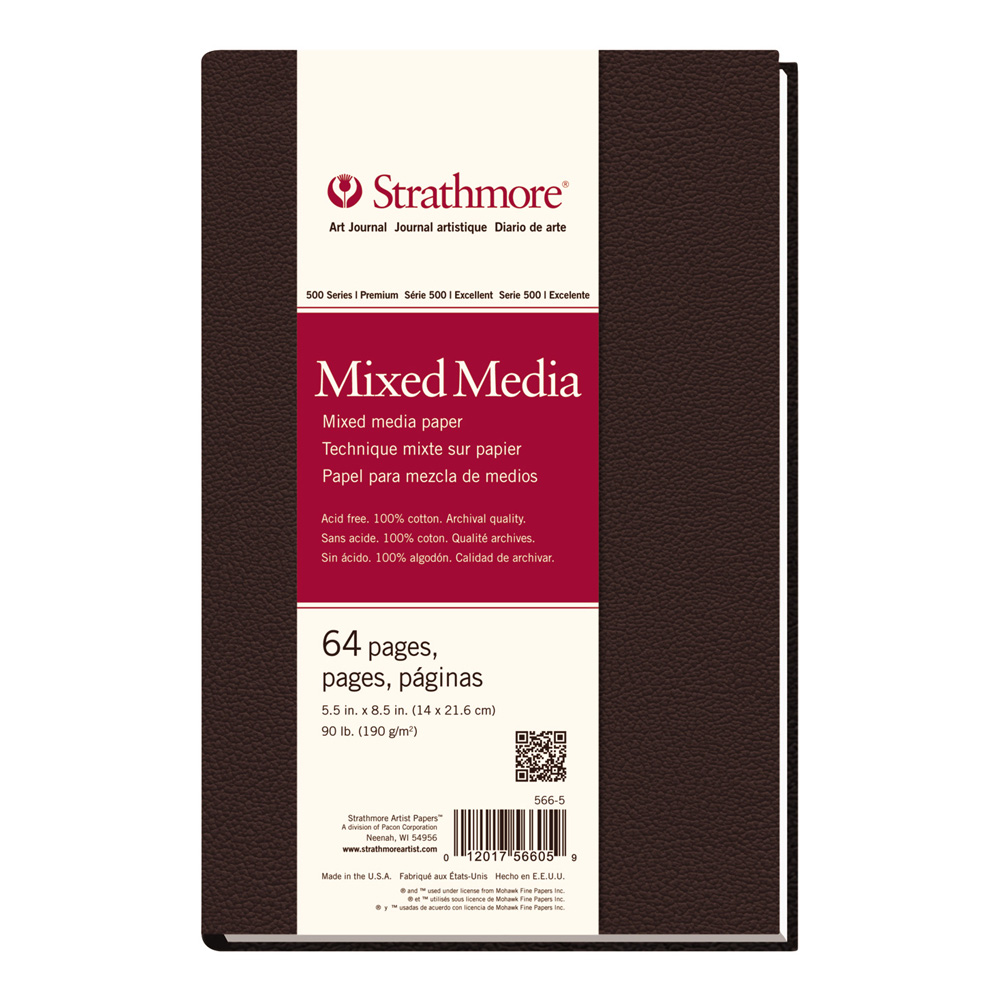 Strathmore 500 Mixed Media Journal 5.5X8.5