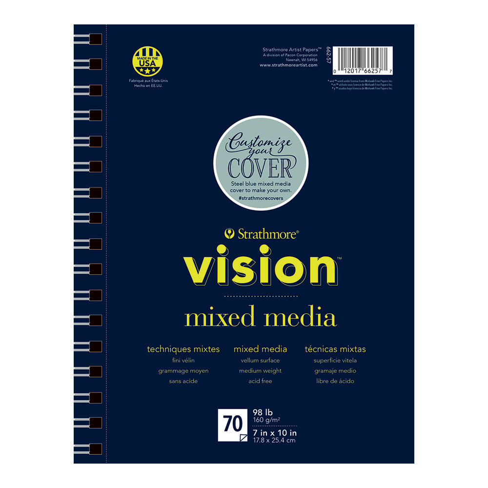 Strathmore Vision Custom Mixed Media Pad 7x10