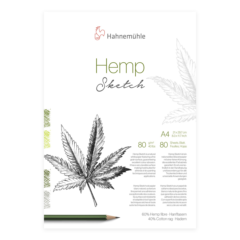 Hahnemuhle Hemp Sketch Pad A4