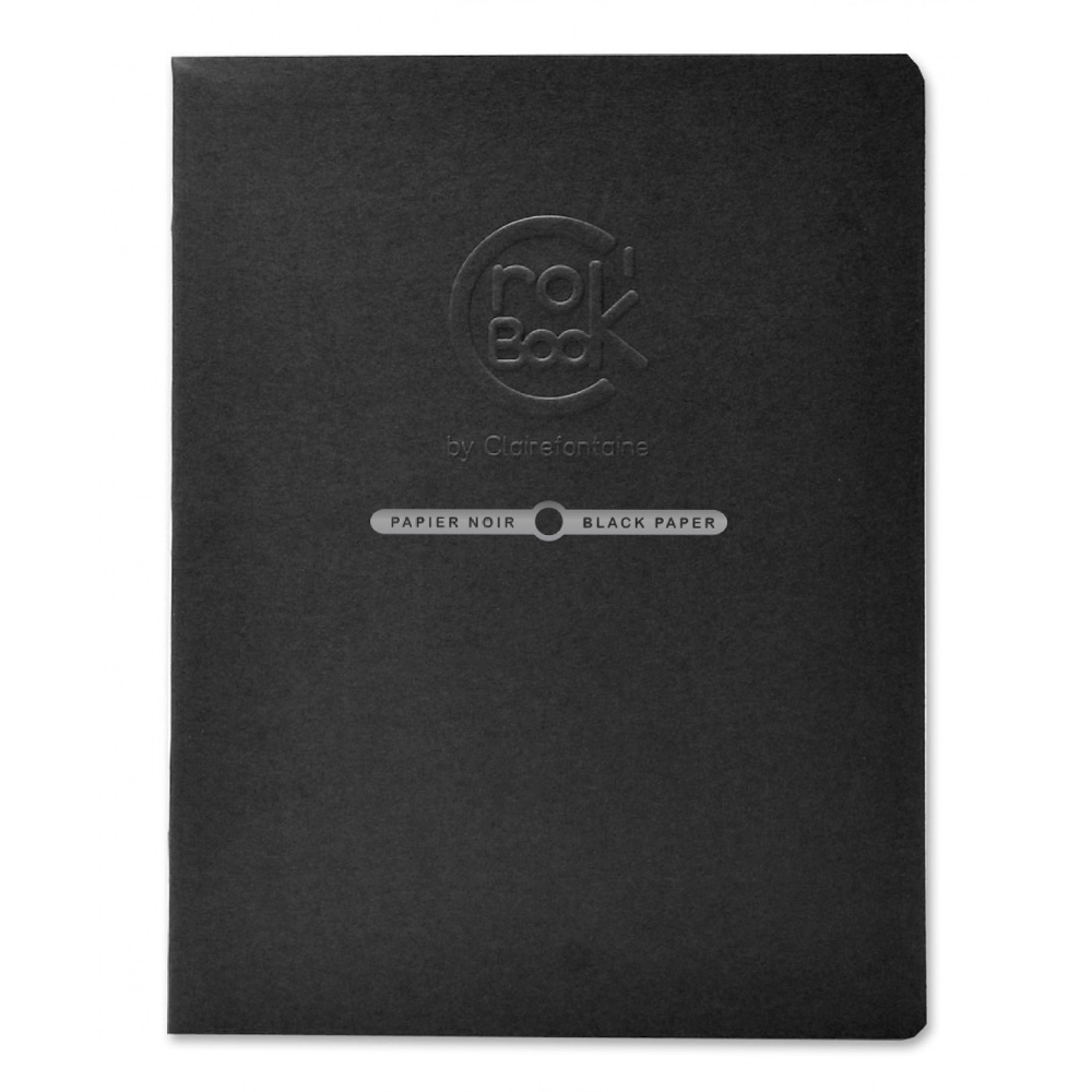 Crok' Book Noir Sketchbook Portait A5