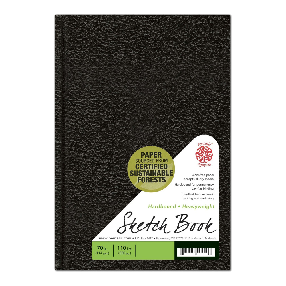 Pentalic Hardbound Sketch Book 8.5X11 Inch