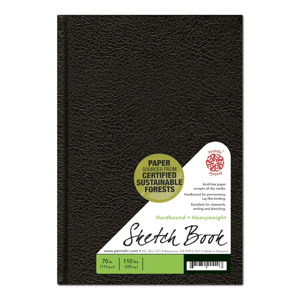 Pentalic Hardbound Sketch Book 11X14 Inch