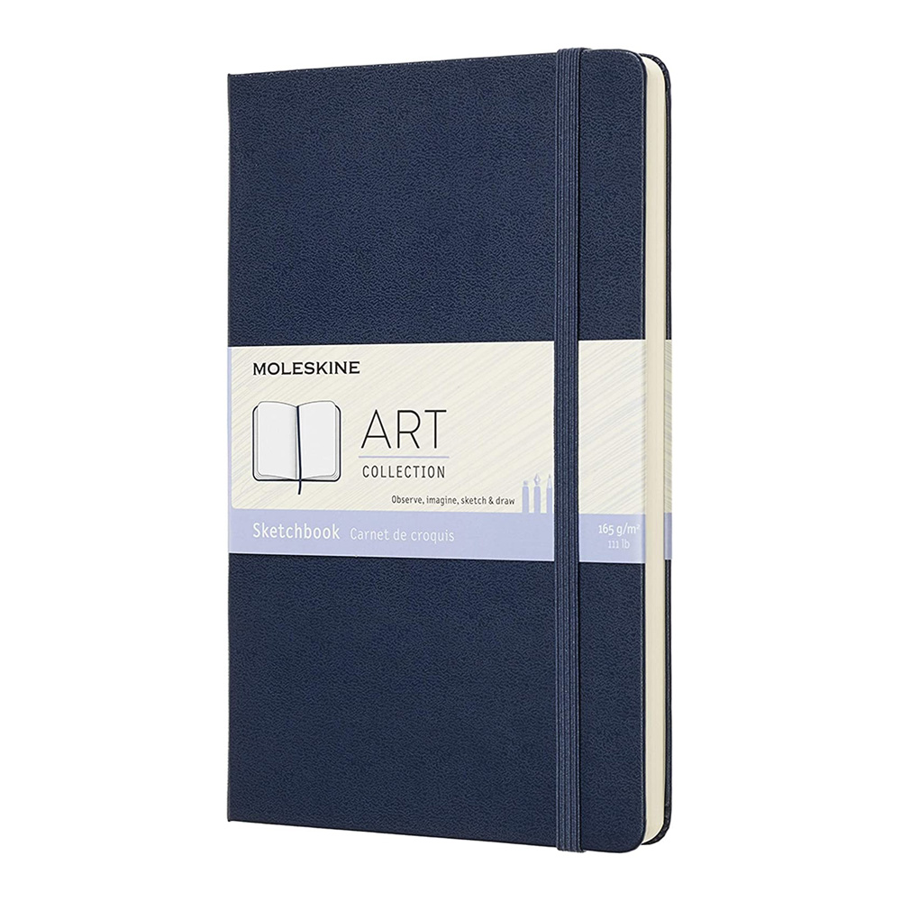 Moleskine Art Collection Large Sketchbook Blu