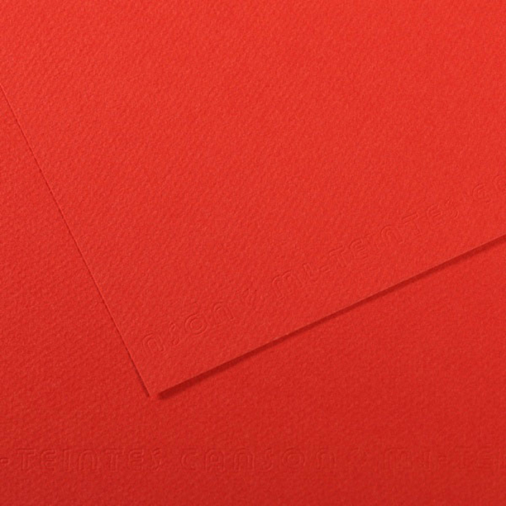 Mi-Teintes Paper 19.5X25.5 506 Poppy Red