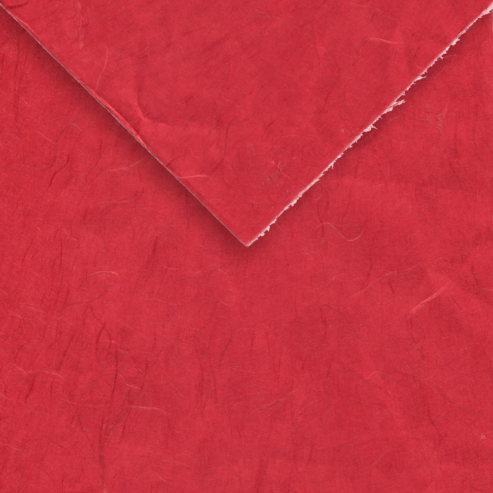Paper Unryu Tissue Red 25x37