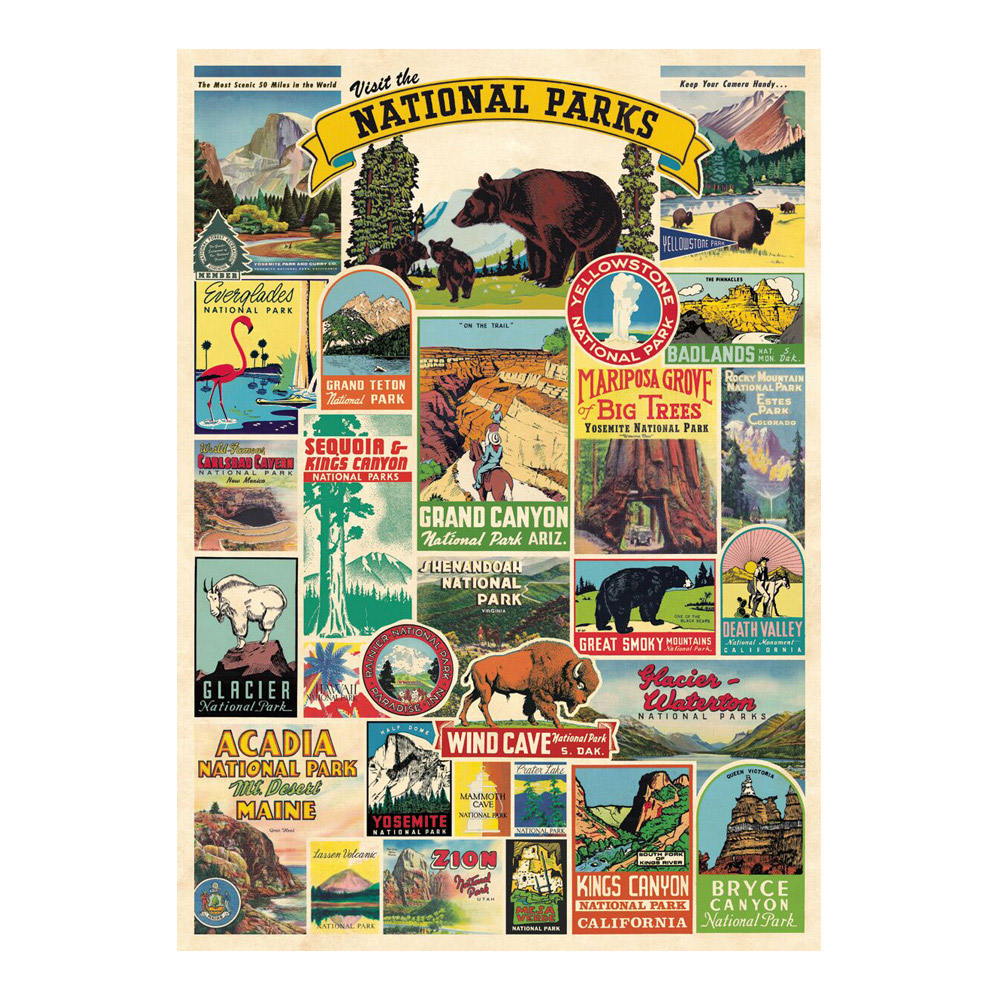 Decorative Wrap 20X28 National Parks