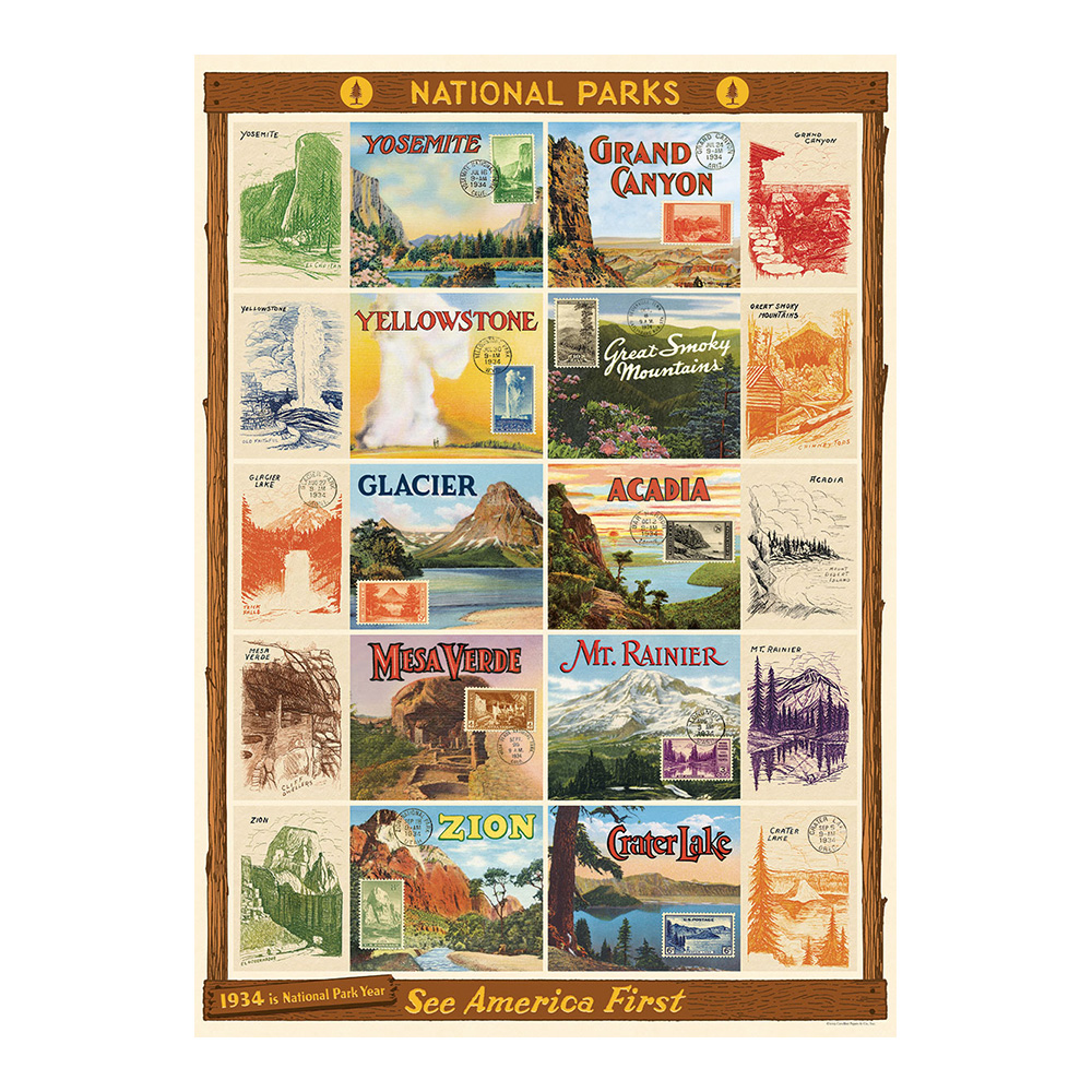 Decorative Wrap 20 X 28 National Parks 2