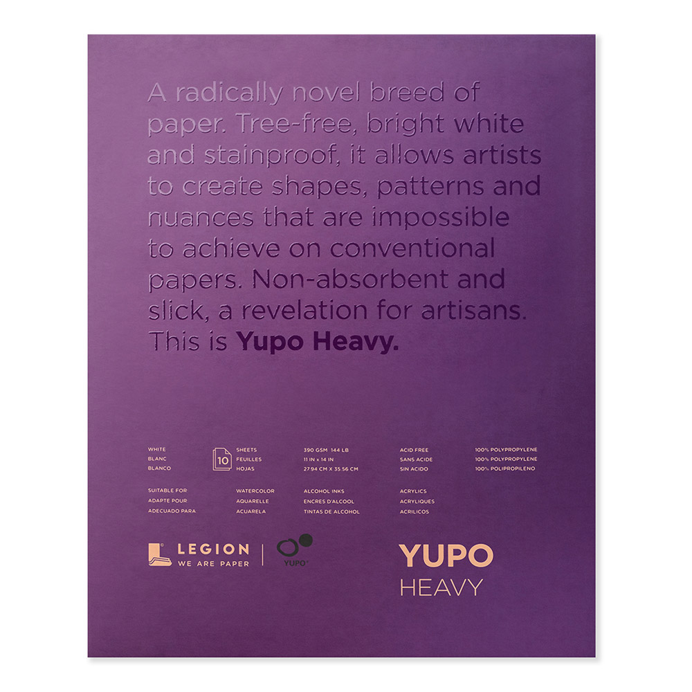 Yupo Heavyweight Pad White 11X14 Inch