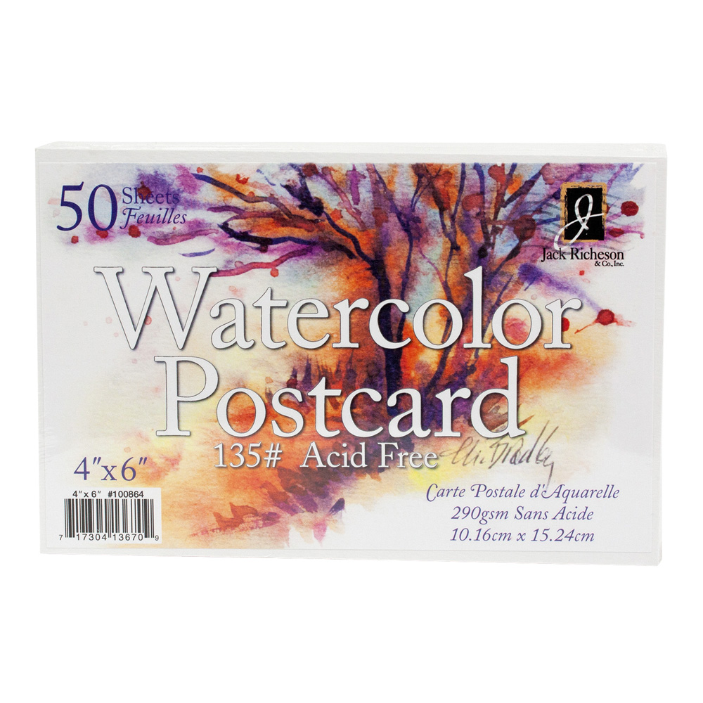 Richeson WC Postcards 135# 4x6 50pk