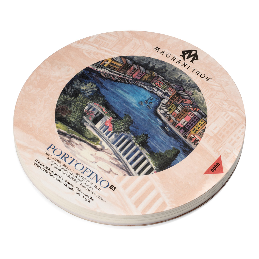 Acquerello Portofino Round HP Block 12.6 Inch