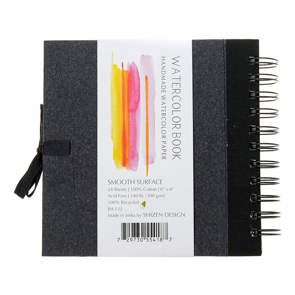 Shizen Watercolor Book 6x6 Smooth Surface