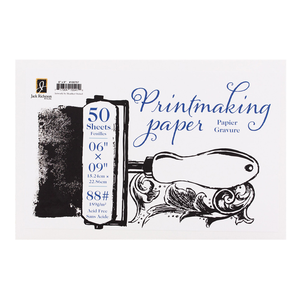 Richeson Printmaking Paper 88# 6X9 50Sh