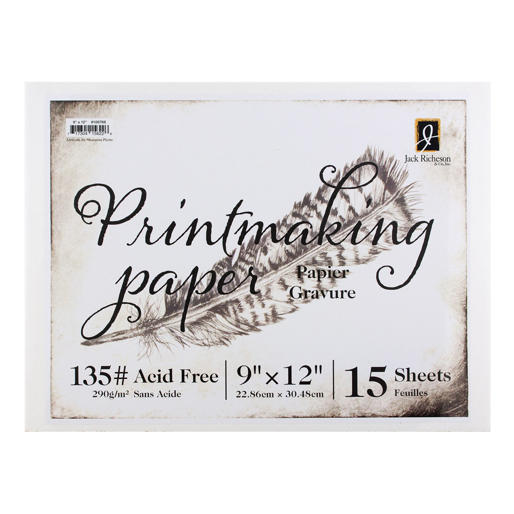 Richeson Printmaking Paper 135# 9X12 15Sh