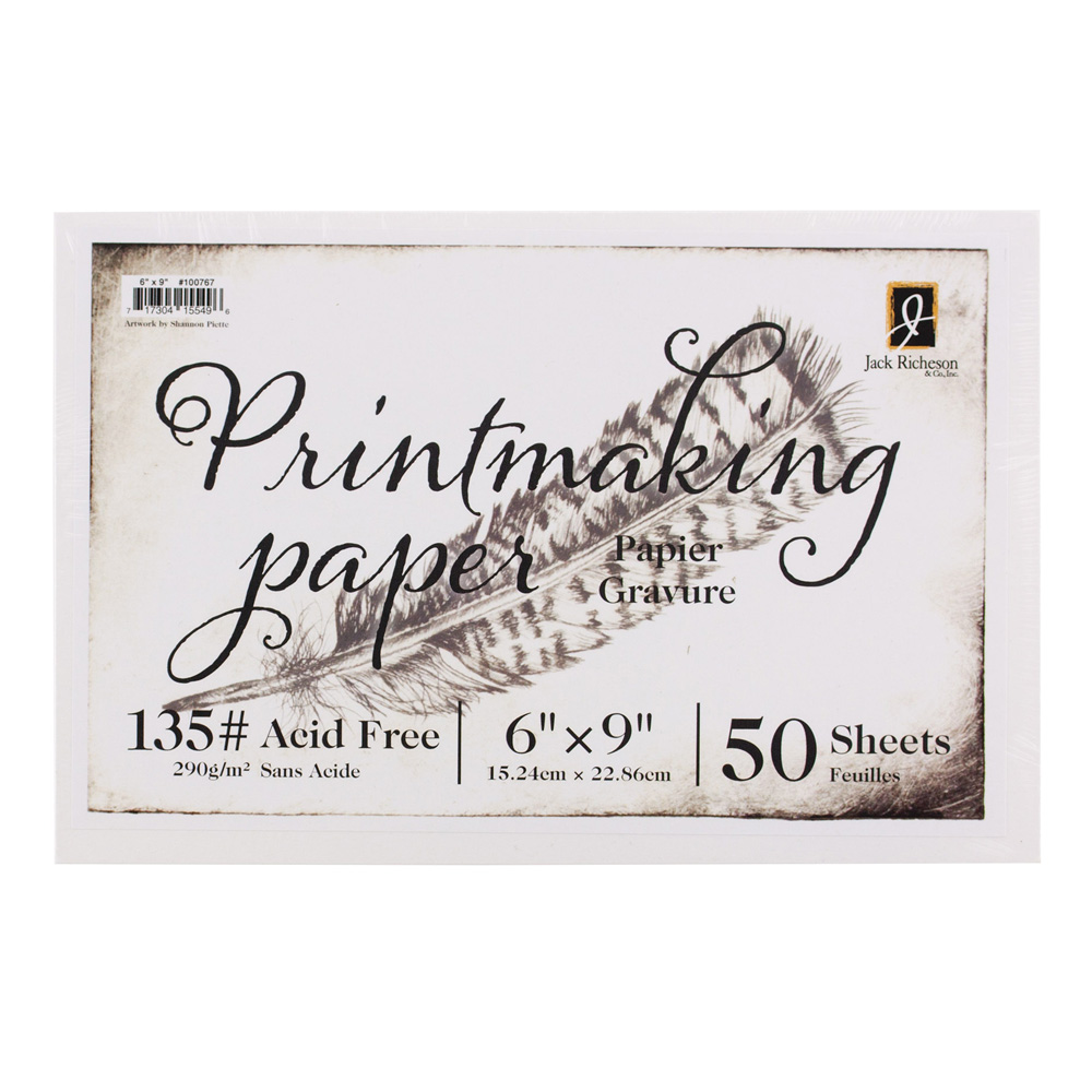 Richeson Printmaking Paper 135# 6X9 50Sh