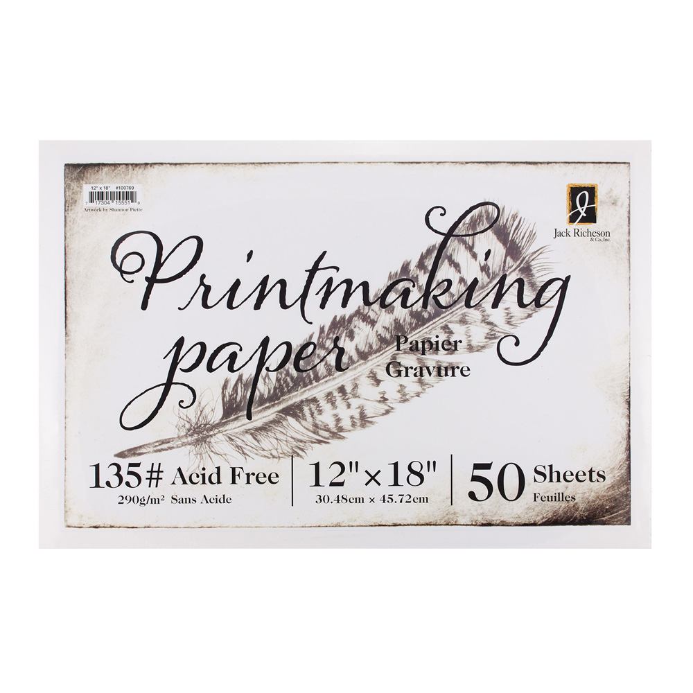 Richeson Printmaking Paper 135# 12X18 50 Sh