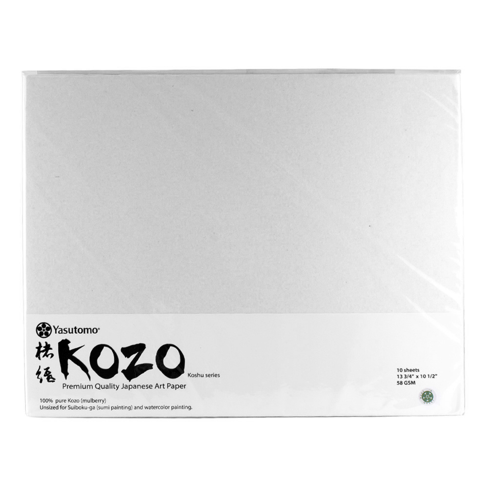 Yasutomo Kozo Paper 13.75X10.5 In 10/Sheets