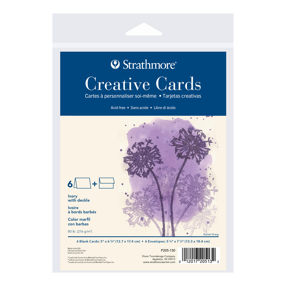 Strathmore Greeting Cards Ivory Pk/6