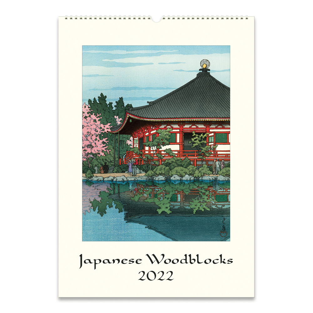 BUY Cavallini 2022 Wall Calendar Japanese Wdblock